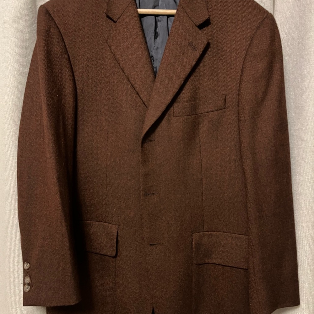 Burberry Men's Sport Jacket 100% wool